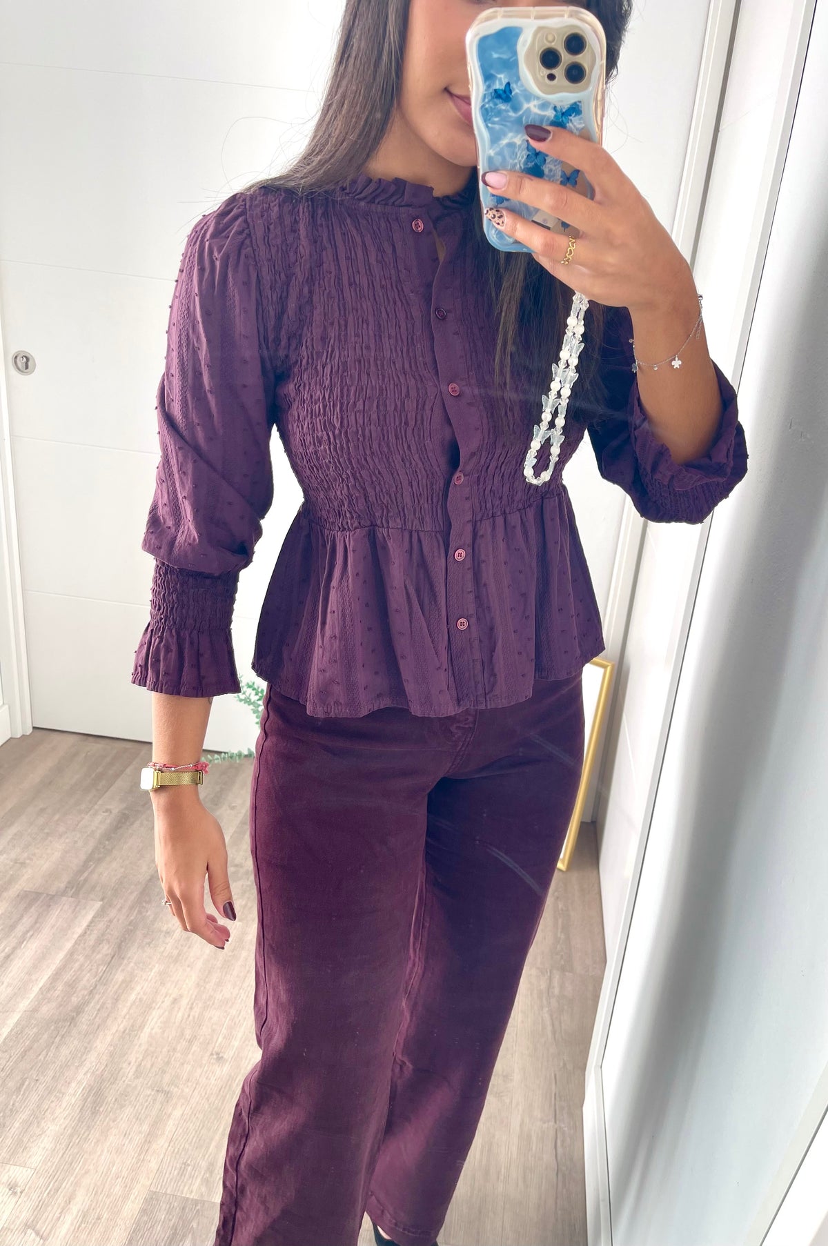 Blusa Inma Morada