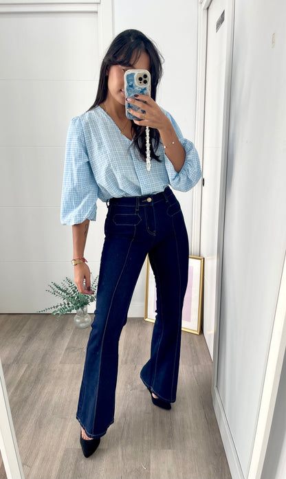 Blusa Sofia Celeste