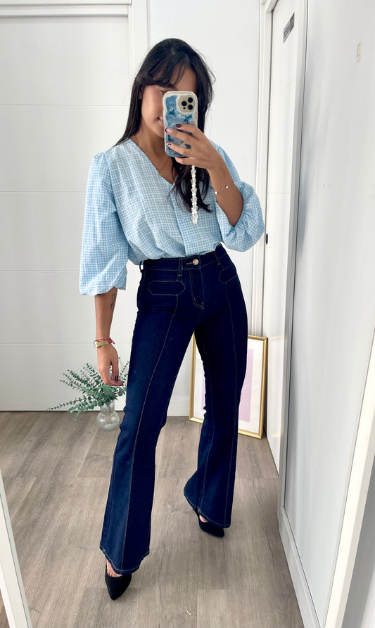Blusa Sofia Celeste
