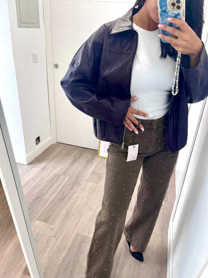 Chaqueta Estilo Bomber
