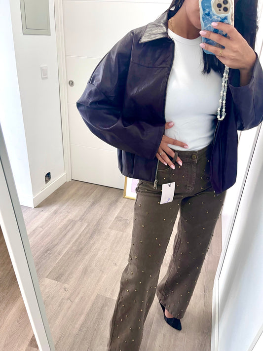 Chaqueta Estilo Bomber